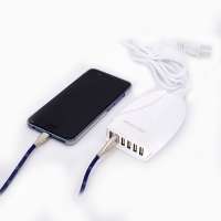 Multi - outlet USB power adapter charger for mobile phone and tablets